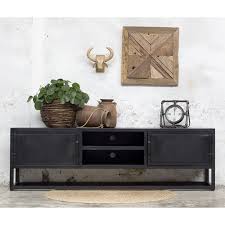 Industrie Tv Mobel Urban Xl 200 Cm Lowboard Tv Mobel Tv Mobel Metall Tv Mobel Industrial