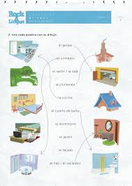 Rooms Of The House Spanish Classroom Activities Spanish House Preschool Spanish