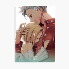 According to the standard list, they are pride, greed, wrath, envy, lust, gluttony and sloth, which. Seven Deadly Sins Ban Elaine Romance Fotodruck Von Hktplsm Redbubble