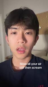 adrian yumul (@adrianyumul)’s video of blow air out and scream