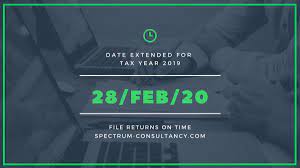 The Date Of Filing Of Return Of Total Income Statements Of Final Taxation For Individuals And Associations Of Persons Fo Previous Year Income Statement Dating