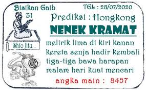 Syair Nenek Kramat Hari Selasa 28 Juli Prediksi Nenek Kramat Facebook