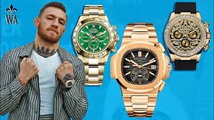 Poirier reacts to mcgregor donating to boys & girls club. Conor Mcgregor Watch Collection Patek Philippe Eye Of The Tiger Rolex Watch Youtube