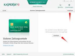 Wie Konfiguriere Ich Das Modul Sicherer Zahlungsverkehr In Kaspersky Internet Security 2013