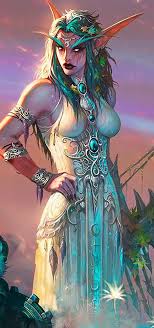 Tyrande Whisperwind portrait - view more World of Warcraft fanart