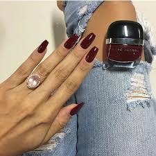 If fitted properly, acrylic nails are usually not long term use of acrylic nails can also hamper natural nail growth resulting in severely deformed finger. Acrylic Nails Love This Burgundy Color For Fall Marcjacobs Ginnamvillarreal Fcnails Polyvore Discover And Shop Trends In Fashion Outfits Beauty And Home