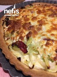 Pastirmali Pirasali Kis Tart Nefis Yemek Tarifleri Yemek Tarifleri Yemek Tart