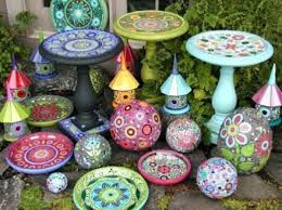 Mosaik Basteln Stein Mosaik Im Garten Mosaic Garden Art Mosaic Garden Mosaic Crafts
