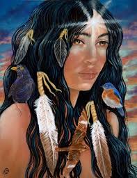 Gendenwitha Iroquoian goddess fine art print by Tammy Wampler