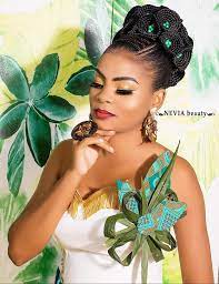 Coiffure Mariage Coutumier Gabon Gabonese Wedding Hairstyle Traditionnal African W African Wedding Hairstyles Traditional Hairstyle African Traditional Wedding