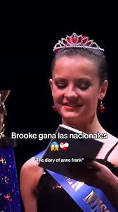 Brooke Wins Solo Diary of Anne Frank