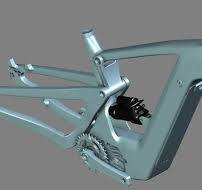 29 إطار دراجة كهربائية بإطار Ebike من الكربون بنظام التعليق ...