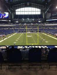 Seat View Reviews From Lucas Oil Stadium Home Of