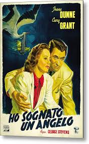 IRENE DUNNE and CARY GRANT in PENNY SERENADE -1941-, directed by GEORGE  STEVENS. Metal Print by Album - Fine Art America