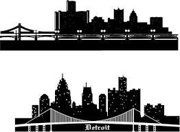 Freepik Graphic Resources For Everyone Detroit City Skyline City Skyline Silhouette City Silhouette
