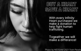 Personalized Infinity Heart Unity Ceremony Sculpture