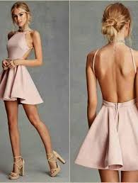 Bridal And Formal Homecoming Dresses Other Where To Find Formal Homecoming Dresses A Line Cocktail Dress Backless Dress Short Dresses