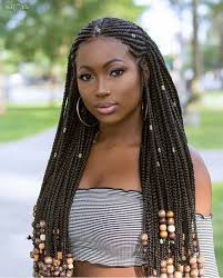 Don't be afraid to mix and match colors! Cornrows Braids Old School Beads Hair Styles Braided Hairstyles Natural Hair Styles