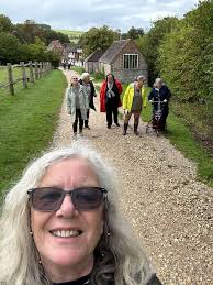 Several of us took a day trip to the Weald and Downland living museum  (where The Repair Shop is filmed) this week. Managing to avoid the awful  rainstorm
