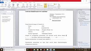Tutorial Cara Membuat Mail Merge Menggunakan Ms Word Dan Excel Youtube