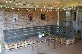 Our collection of diy pallet furniture and patio pallet furniture gathers ideas for desks, tables, chairs and beds, but also for storage areas, ornamental items, patio bars and outdoor rolling carts. 20 Diy Pallet Patio Furniture Tutorials For A Chic And Practical Outdoor Patio Cute Diy Projects