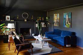 Maybe you would like to learn more about one of these? 20 Gorgeous Black Living Rooms How To Use Black Walls Decor In Living Rooms Apartment Therapy