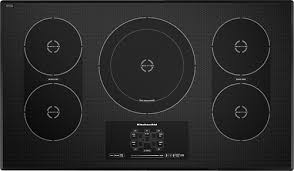 electric induction cooktop black