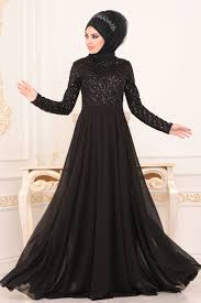 Tesetturlu Abiye Elbiseler Pul Payetli Siyah Tesettur Abiye Elbise 8588s Tesetturisland Com Elbiseler Musluman Elbisesi The Dress