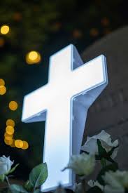 Solar Powered Cross Memorial Bible Quotes Wallpaper Inspirational Scripture Loved One In Heaven