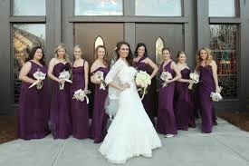 Pin By Morgan Cody Wood On Wedding Purple Bridesmaid Dresses Wedding Color Inspiration Fall Purple Lace Bridesmaid Dresses