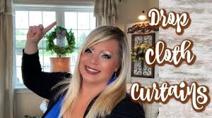 drop cloth curtains tuscan french