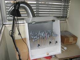 Make this diy paint booth and use it for all of your spray painted projects. Diy Spray Booth The Iron Keep