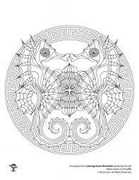 These summer coloring pages free to print show the activities that people do during the summers. Ocean Mandalas Adult Coloring Pages Woo Jr Kids Activities