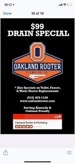 Some results of roto rooter $99 special only suit for specific products, so make sure all the. Oakland Rooter Plumbing Home Facebook