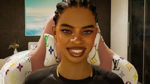 High settings graphics in video game