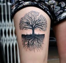 Spreading Roots Tree Tattoo Roots Tattoo Tree Tattoo Meaning Tree Roots Tattoo