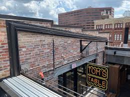 Five Below Retractable Roof Manufactured By Roll A Cover Intl Retractable Roof Roof Skylight Roof
