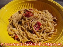 In un mixer versate il prezzemolo insieme ad uno spicchio d'aglio 1, e 40 g di olio d'oliva 2 e tritate il tutto per qualche istante 3. La Danza Dei Sensi Spaghetti Con Alici Marinate