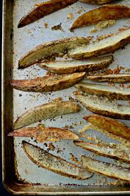 Black Pepper Parmesan Frico Potato Wedges Simply Scratch