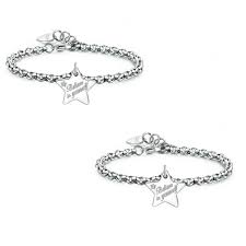 2018101/r rosa hermosa su fiore di cristallo swarovski. Bomboniere Comunione Battesimo Laurea Compleanno Sagapo Bracciali Sbm34 S Agapo Gioiellivarlotta Com