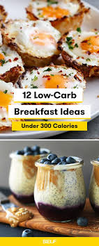 These Low Carb Breakfast Recipes Are Easy To Take On The Go And Most Can Be Made In Less T Low Calorie Recipes Dinner No Calorie Foods Low Calorie Recipes Easy
