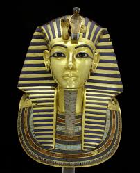 Link To High Res Photo Of King Tut S Mask Sans Elmer S Glue Ancient Egypt Art Ancient Egyptian Tutankhamun
