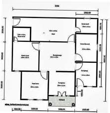 Gambar detail pondasi tapak atau pondasi cakar. Denah Pondasi Rumah Sederhana Enak