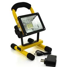 Portable Ip65 24led 30w Flood Light Waterproof Spotlights Rechargeable 18650 Battery Floodlight Outdoor Led Work Emergency Light Light Tile Lightip65 400w Aliexpress