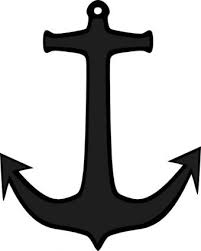 Simple Anchor Clip Art Anchor Clip Art Anchor Drawings Wall Art Diy Easy