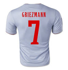 Officialƒ‚ antoine griezmann footballƒ‚ shirtƒ‚ for the atletico madrid football team. Buy Official 2014 15 Athletico Madrid Away Shirt Griezmann 7 Kids