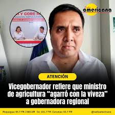 Moquegua || El vicegobernador regional, Eco. Luis Trigoso Palao, señaló que  el ministro de Desarrollo Agrario y Riego, Ángel Manuel Manero, “agarró con  la viveza” a la gobernadora y a quienes aceptaron