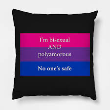 Pride flag heart polyamory month mask teepublic uk. Bisexual And Polyamorous Flag Bisexual Pillow Teepublic