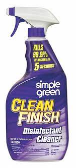 Viruses and fungi •cleans, kills germs and deodorizes all in one, . Simple Green Disinfectant And Sanitizer 32 Oz Container Size Trigger Spray Bottle Container Type 420a74 2810001201032 Grainger