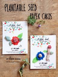 Draw a straight line as reference on the bottom of the card. Diy Plantable Seed Paper Cards Handmade Charlotte
